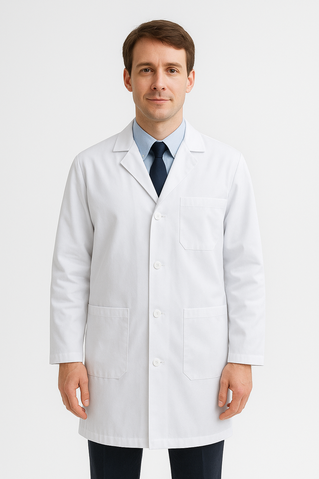THE WHITE LAB COAT FOR MEDICAL RESEARCH